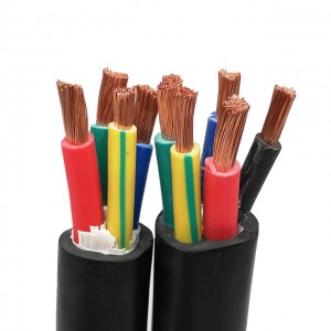 Submersible Pump Cables Round PVC/Rubber Insulated Cable