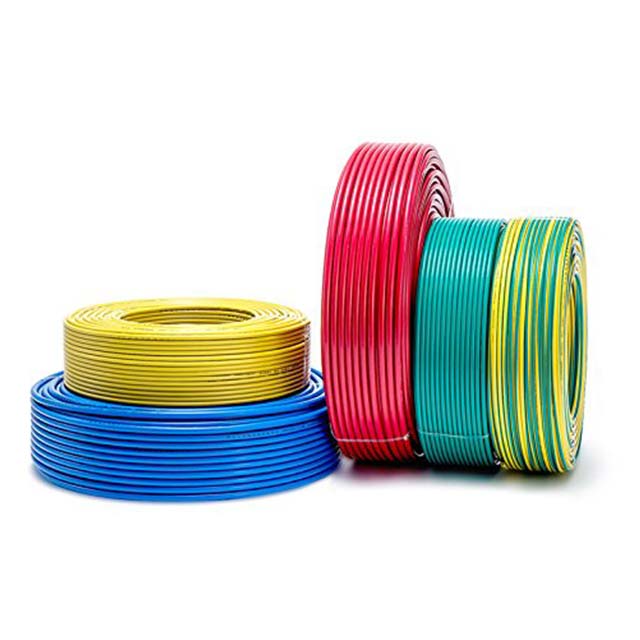 What do the different colors of wire insulation mean？