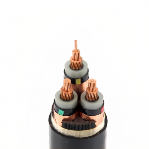 8.7/15kv CU/XLPE/PVC Medium Voltage Power Cable